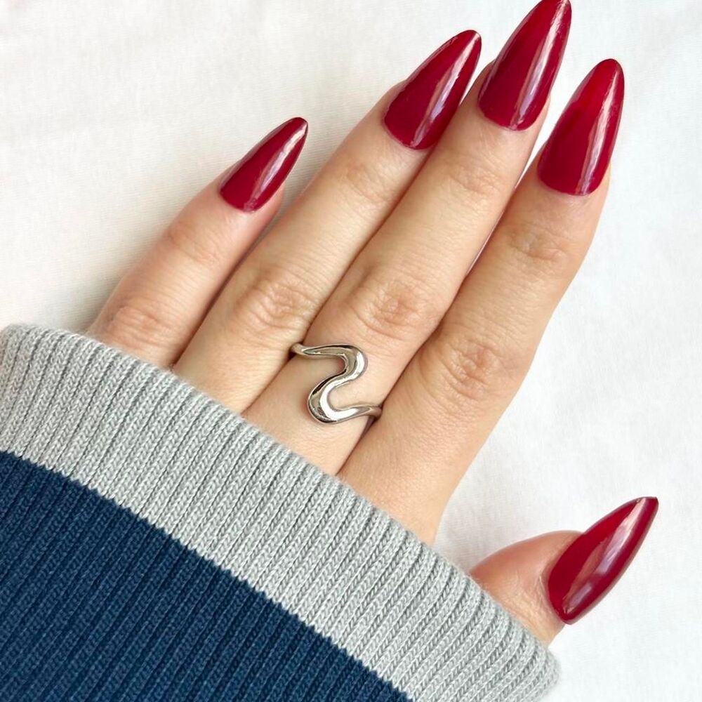Vintage Inspired Luxury Silver Tone Ring